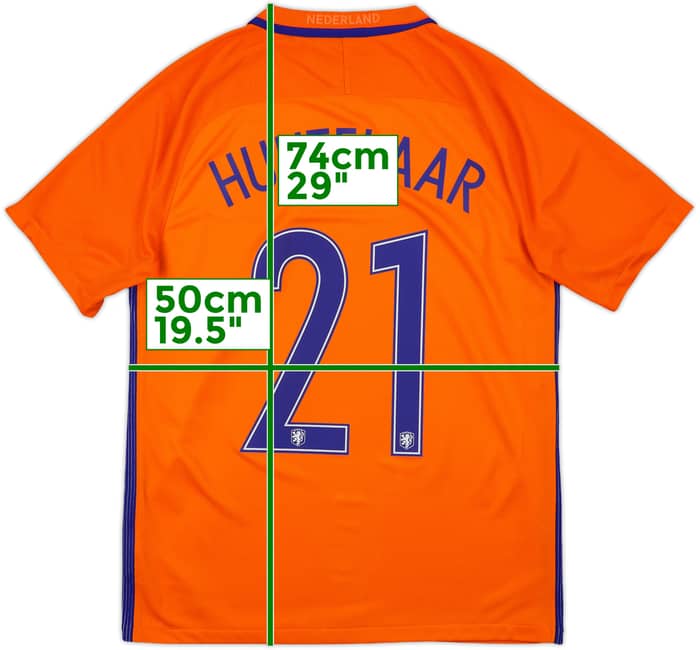 2016 Netherlands Home Shirt Huntelaar #21 - 10/10 - (M)