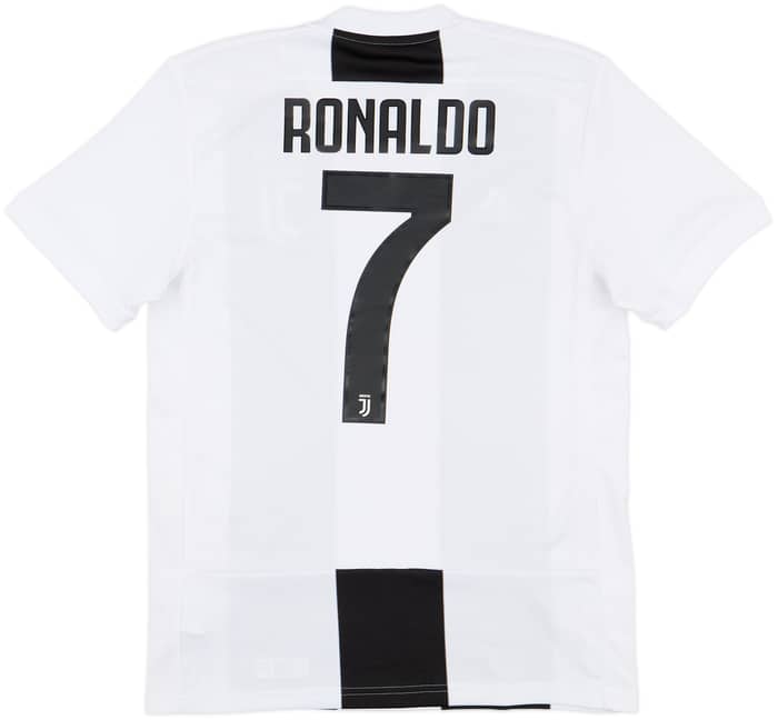 2018-19 Juventus Home Shirt Ronaldo #7 - 10/10 - (S)