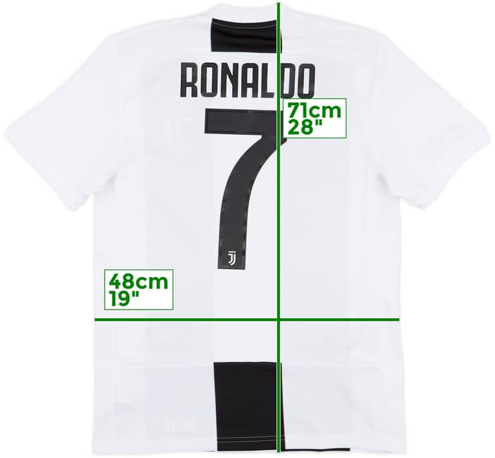 2018-19 Juventus Home Shirt Ronaldo #7 - 10/10 - (S)