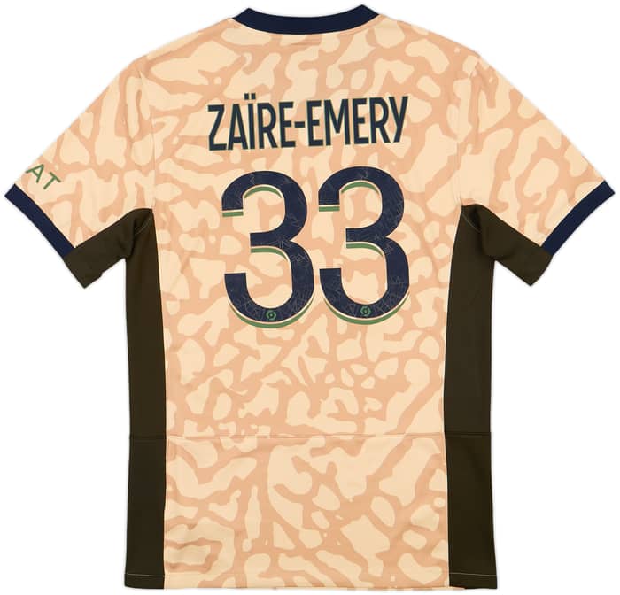 2023-24 Paris Saint-Germain Fourth Shirt Zaire-Emery #33 - 10/10 - (S)