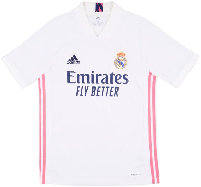 2020-21 Real Madrid Home Shirt Benzema #9 - 7/10 - (S)