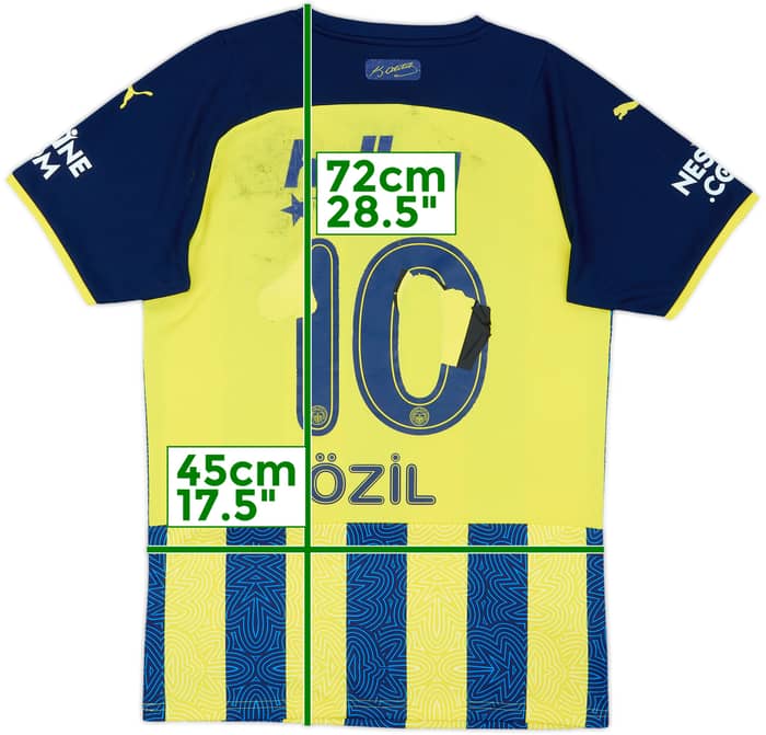 2021-22 Fenerbahce Home Shirt Ozil #10 - 4/10 - (S)