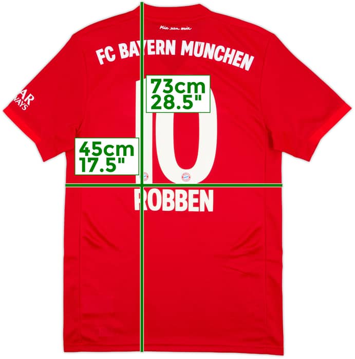 2019-20 Bayern Munich Home Shirt Robben #10 - 10/10 - (S)