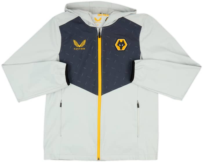 2021-22 Wolves Player Issue Pro Travel Hooded Jacket - 7/10 - (M)
