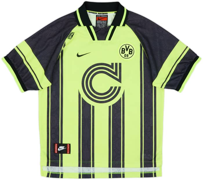 1996-97 Borussia Dortmund European Home Shirt - 8/10 - (M)
