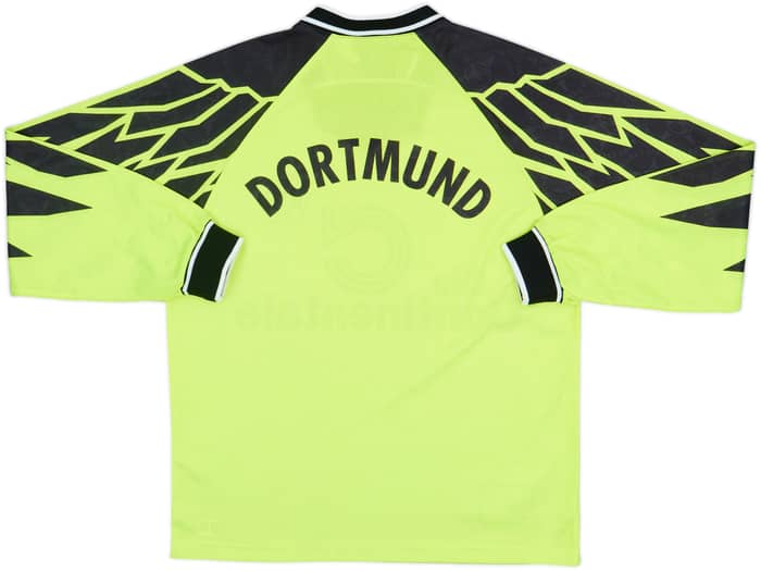 1994-95 Borussia Dortmund Home L/S Shirt - 8/10 - (M)