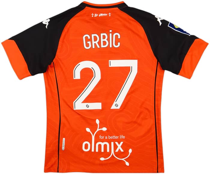 2020-21 Lorient Home Shirt Grbic #27 - 10/10 - (M)