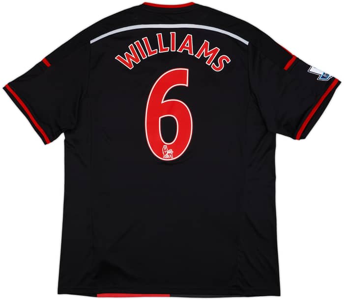 2014-15 Swansea Away Shirt Williams #6 - 9/10 - (XXL)