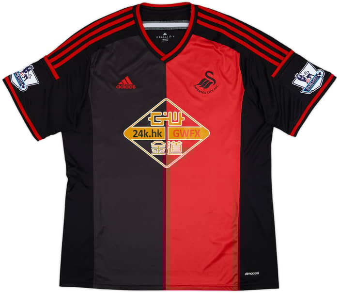 2014-15 Swansea Away Shirt Williams #6 - 9/10 - (XXL)