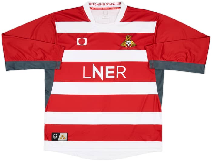 2019-20 Doncaster Rovers Home L/S Shirt - 10/10 - (XXL)
