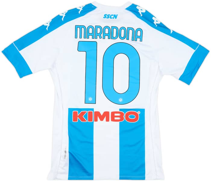 2020-21 Napoli Special Edition Authentic Fourth Shirt Maradona #10 - 8/10 - (L)