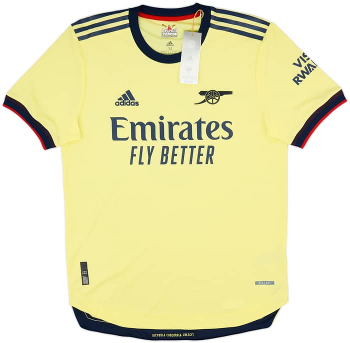 2021-22 Arsenal Authentic Away Shirt Odegaard #8 (M)