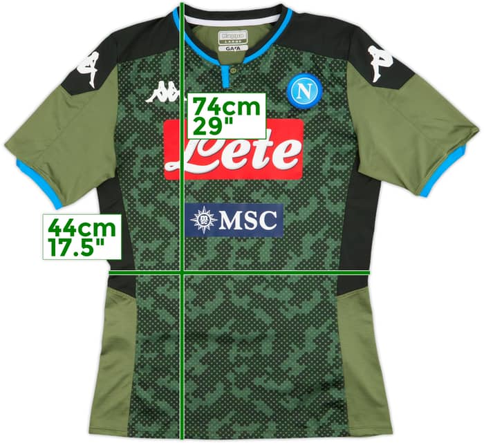 2019-20 Napoli Away Shirt - 7/10 - (L)