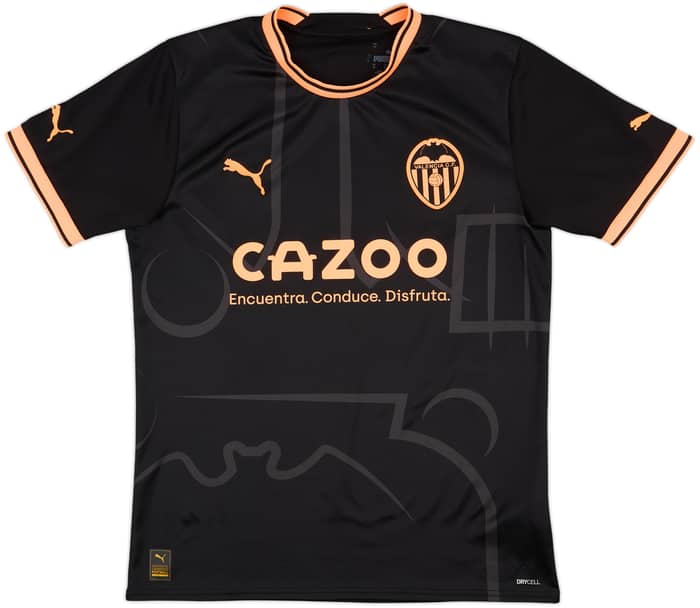 2022-23 Valencia Away Shirt - 9/10 - (M)