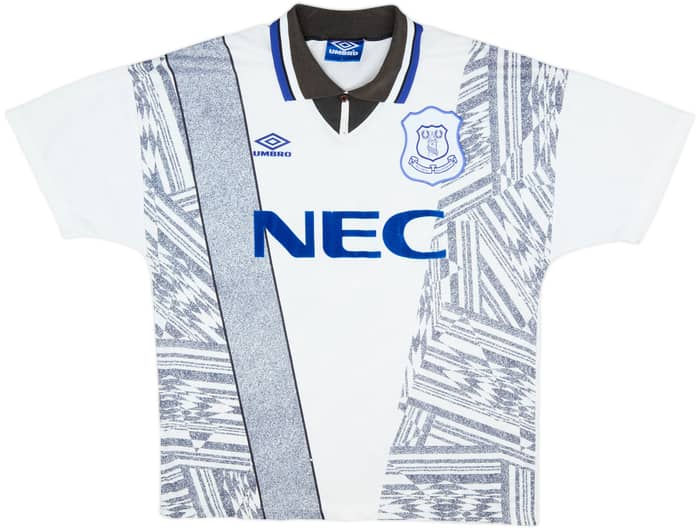 1994-95 Everton Away Shirt Ferguson #9 - 5/10 - (L)
