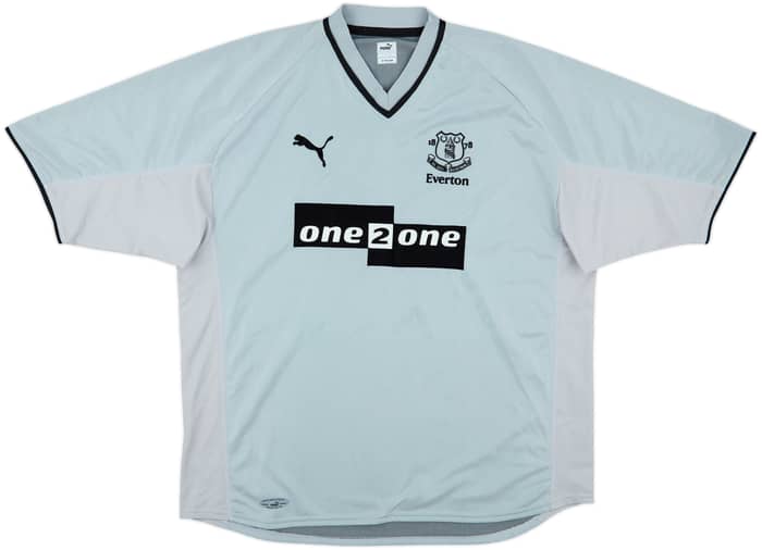 2001-02 Everton Away Shirt Rooney #18 - 8/10 - (XL)