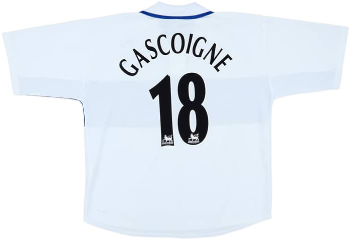 2000-01 Everton Third Shirt Gascoigne #18 - 8/10 - (XL)