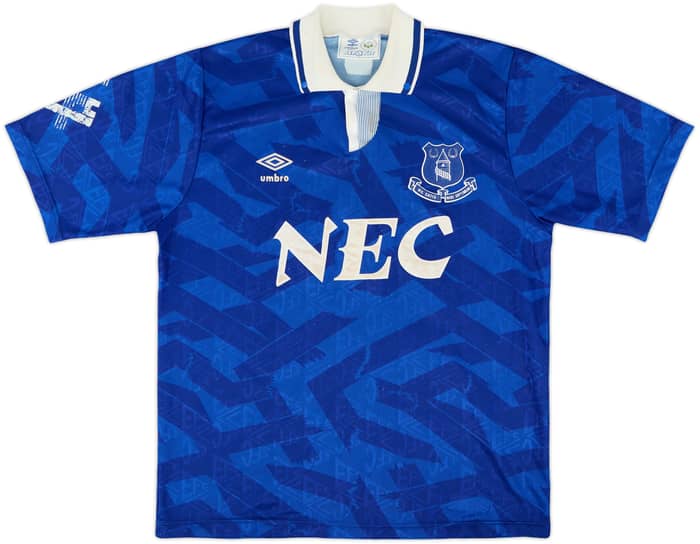 1991-93 Everton Home Shirt - 7/10 - (M)