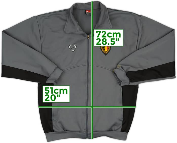 2000-02 Belgium Nike Track Jacket - 6/10 - (M)