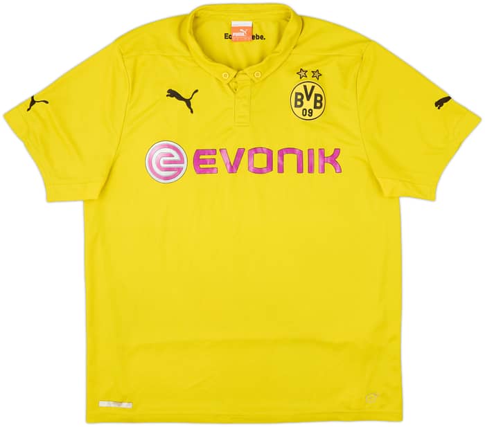 2014-15 Borussia Dortmund CL Home Shirt - 8/10 - (L)
