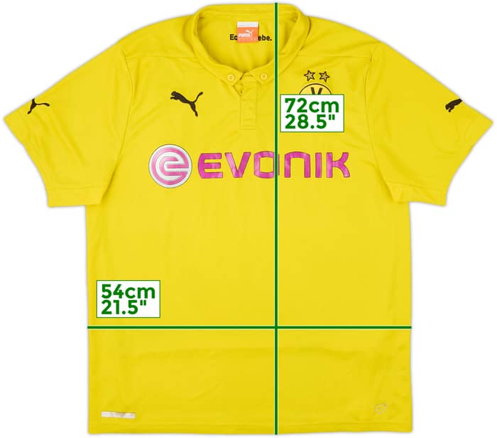 2014-15 Borussia Dortmund CL Home Shirt - 8/10 - (L)