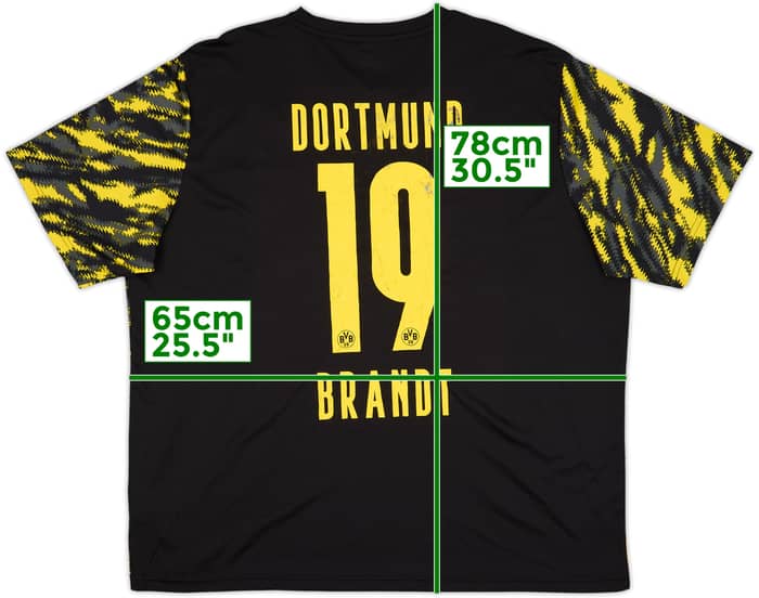 2020-21 Borussia Dortmund Puma Training Shirt Brandt #19 - 5/10 - (XXL)