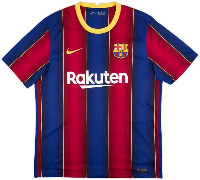 2020-21 Barcelona Home Shirt Messi #10 - 10/10 - (L)