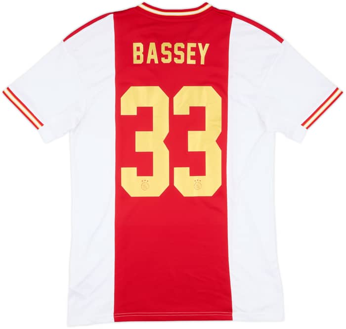 2022-23 Ajax Home Shirt Bassey #33 - 9/10 - (M)