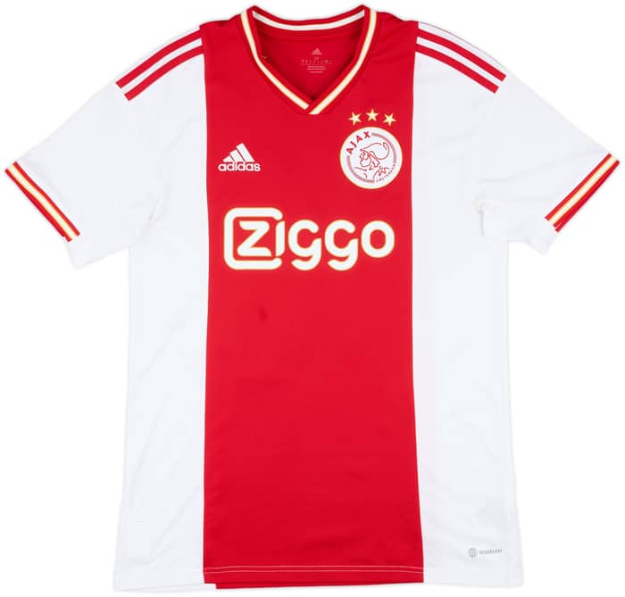 2022-23 Ajax Home Shirt Bassey #33 - 9/10 - (M)