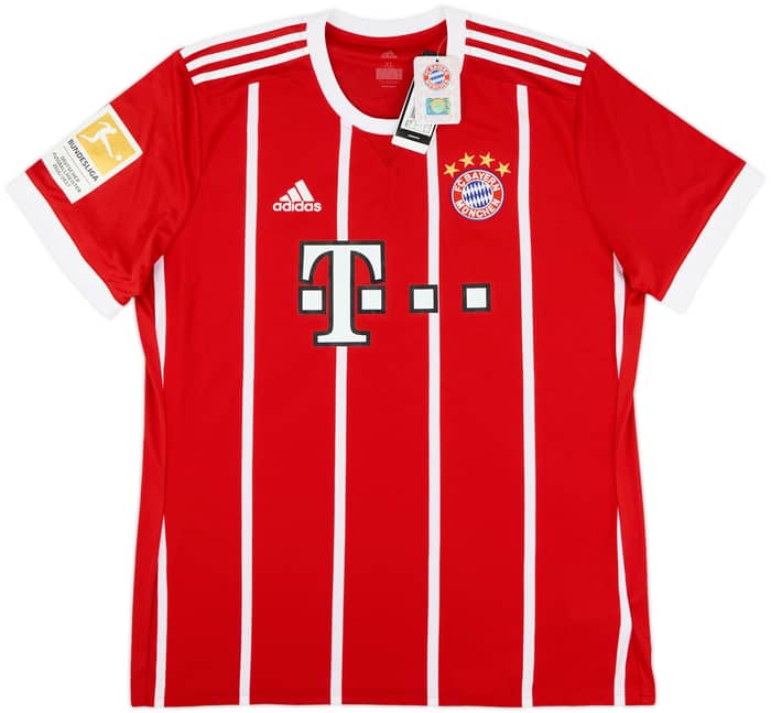 2017-18 Bayern Munich Home Shirt Hartmann #10 (XL)
