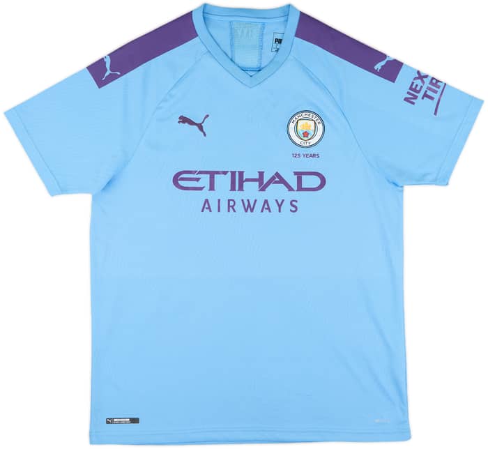 2019-20 Manchester City Home Shirt De Bruyne #17 - 10/10 - (XL)