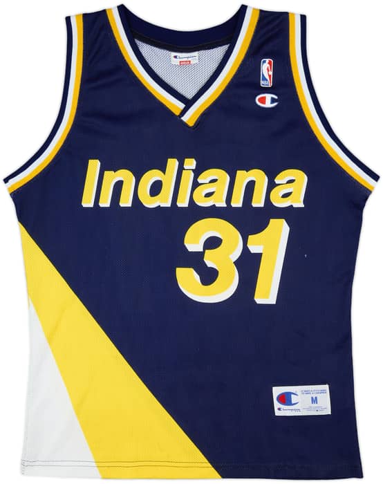 1991-97 Indiana Pacers Miller #31 Champion Away Jersey - 6/10 - (M)