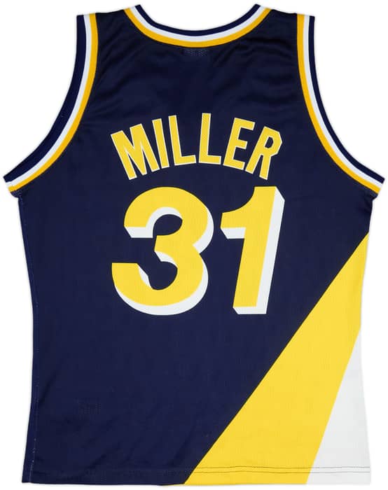1991-97 Indiana Pacers Miller #31 Champion Away Jersey - 6/10 - (M)
