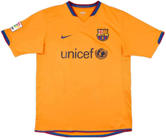 2007-08 Barcelona Third Shirt A.Iniesta #8 - 9/10 - (XL)