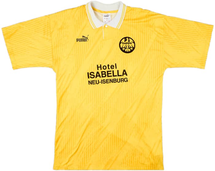 1991-92 Eintracht Frankfurt Puma Training Shirt #9 - 9/10 - (XL)