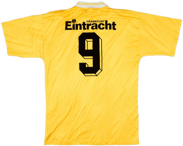 1991-92 Eintracht Frankfurt Puma Training Shirt #9 - 9/10 - (XL)