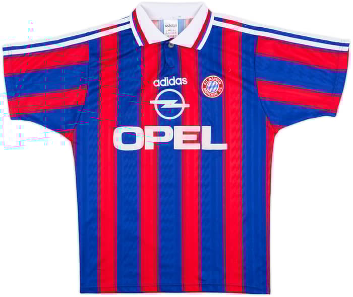 1995-97 Bayern Munich Home Shirt Klinsmann #18 - 6/10 - (S)