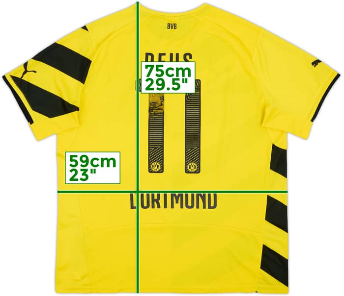 2014-15 Borussia Dortmund Home Shirt Reus #11 - 5/10 - (XL)