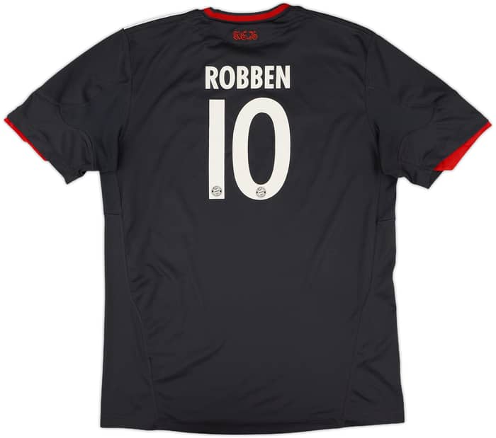 2010-11 Bayern Munich Third Shirt Robben #10 - 8/10 - (XL.Boys)