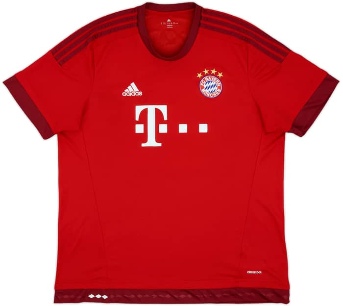 2015-16 Bayern Munich Home Shirt Lewandowski #9 - 5/10 - (XXL)