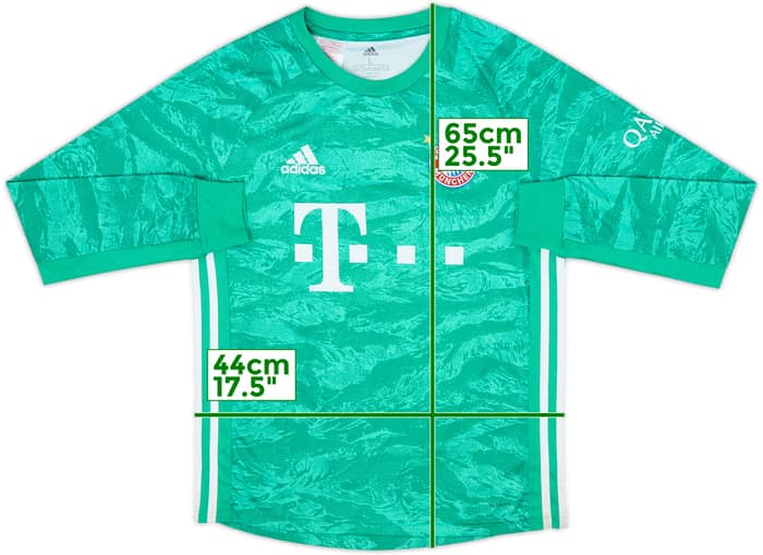 2019-20 Bayern Munich GK Shirt - 8/10 - (L.Boys)