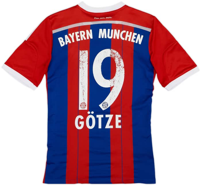 2014-15 Bayern Munich Home Shirt M.Gotze #19 - 5/10 - (XL.Boys)