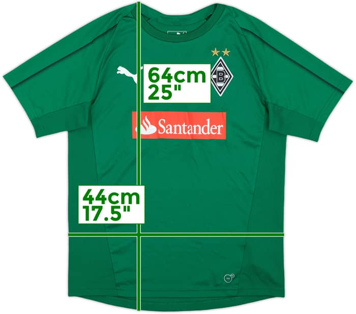 2017-18 Borussia Monchengladbach Puma Training Shirt - 9/10 - (L.Boys)