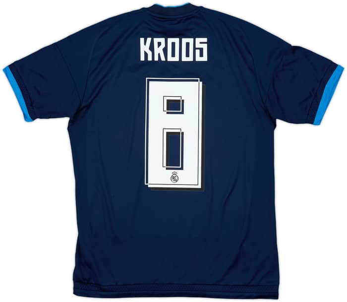 2015-16 Real Madrid Third Shirt Kroos #8 - 7/10 - (S)