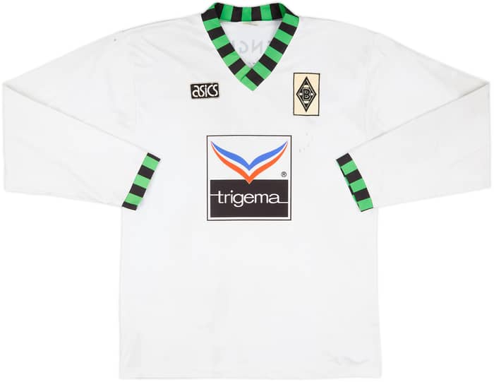 1992-94 Borussia Monchengladbach Signed Home L/S Shirt - 5/10 - (L)