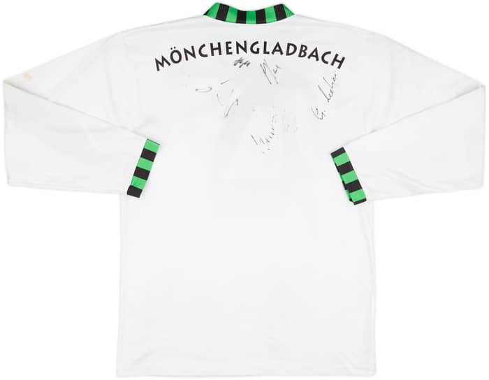 1992-94 Borussia Monchengladbach Signed Home L/S Shirt - 5/10 - (L)