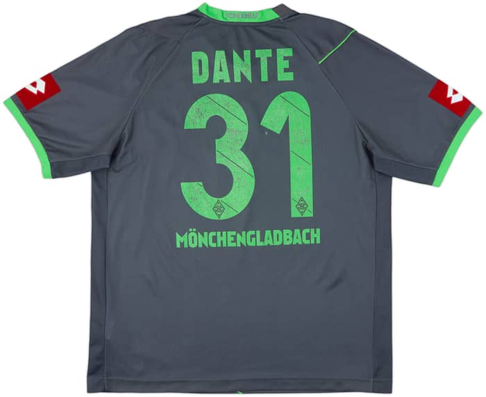 2011-12 Borussia Monchengladbach Away Shirt Dante #31 - 5/10 - (XL)
