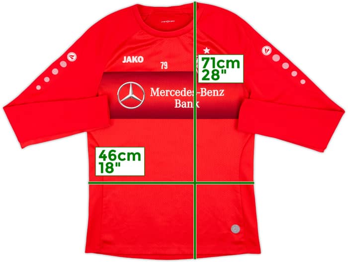 2019-20 Stuttgart Player Issue Jako Sweat Top #79 - 8/10 - (M)