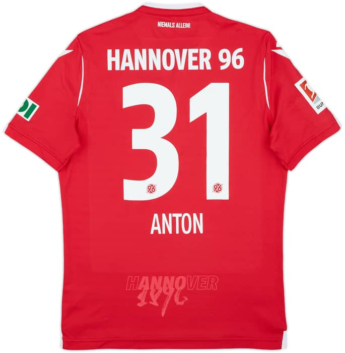 2019-20 Hannover 96 Home Shirt Anton #31 - 8/10 - (M)
