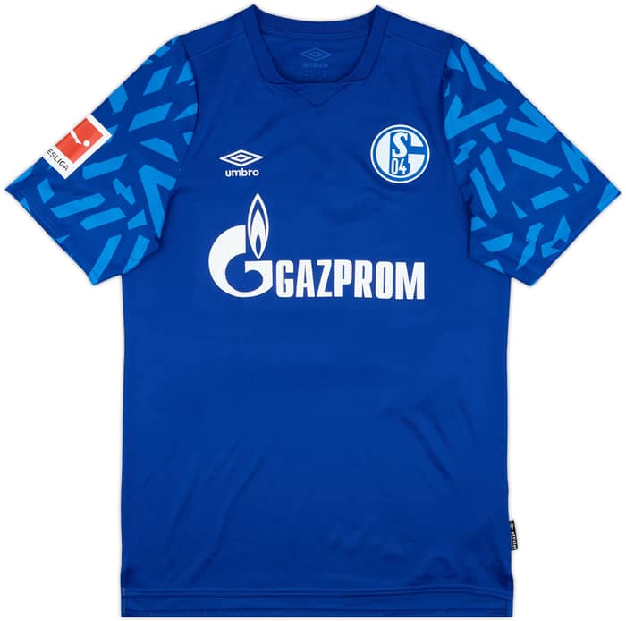 2019-20 Schalke Home Shirt Mascarell #6 - 8/10 - (M)